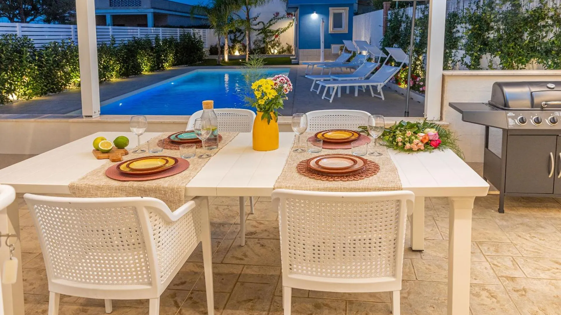 Villa Marsama, Heated Pool And Beach At 150 Mt Santa Maria Del Focallo 0*,